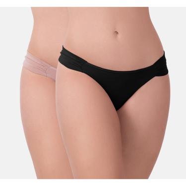 Imagem de Kit com 2 calcinhas bombom 29992 dilady - sortido