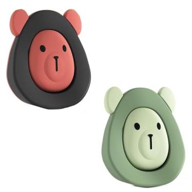 Imagem de Rolha de porta, rolha de porta autoadesiva, batente de porta de proteção de parede com colas, batente de porta de parede e piso para parede, revestimento, revestimento " (2-pack)