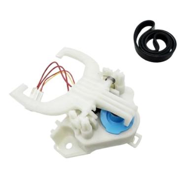 Imagem de MynixPart Atualizado WH03X36897 WH18X27186 Atuador de mudança de arruela e correia de acionamento da arruela compatível com o atuador de câmbio do modo de lavadora de roupas GE substitui 233D2202G004