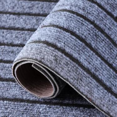 Imagem de Tapetes de cozinha, tapetes de cozinha antiderrapantes de borracha lavável, tapete absorvente para chão, tapetes laváveis na máquina para na frente da pia, porta, lavanderia, E (Tamanho: 100 cm/100 cm