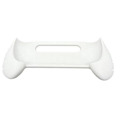 Imagem de Capa aderente para Retroid Pocket 5, capa de silicone para console de jogos, design ergonômico, capa protetora macia impressa em 3D (branca)