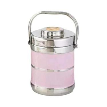 Imagem de Marmita Térmica De Aço Inoxidável 1400ML, Recipiente De Alimentos Durá