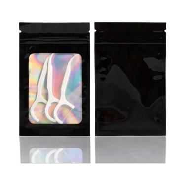 Imagem de Sacos Plásticos Holográficos a Prova De Cheiro Com Fecho Zip Para Arma