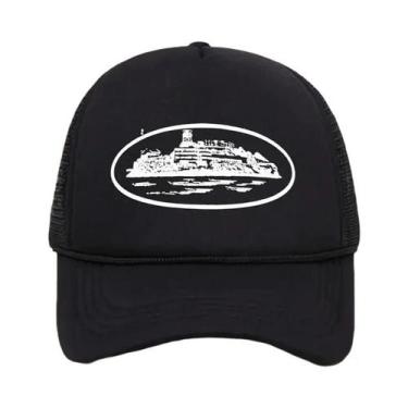 Imagem de Boné Unissex Ajustável De Malha Respirável Com Estampa De Paisagens Ur