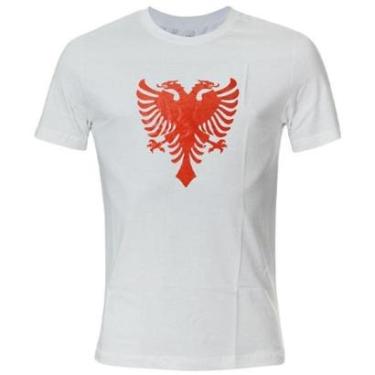 Imagem de CAMISETA CAVALERA ÁGUIA COLORS BRANCO CORAL V MASCULINA-Masculino