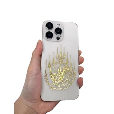 Imagem de 4 adesivos de escritura de amuleto tailandês Feng Shui, chave mágica para atrair riqueza e trazer sorte, talismã, amuletos de boa sorte, amuletos de sorte, boa cultura, saúde, feng shui, decoração