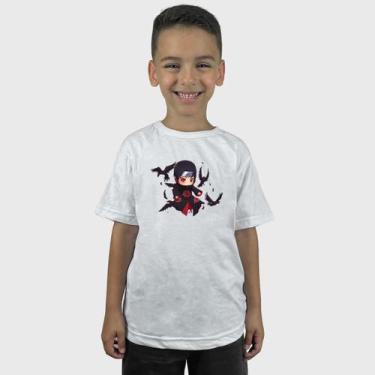 Imagem de Camiseta Infantil Menino Camisa Estampa itachi uchiha Geek - MP Moda M