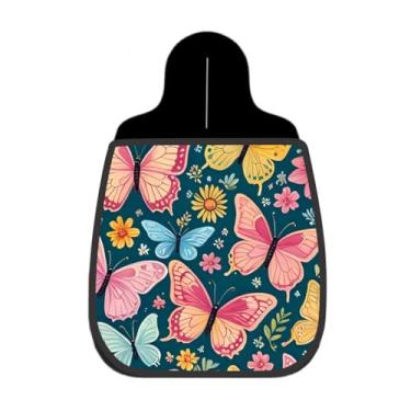 Imagem de Lixeira De Carro Organizador Lixinhocar Borboleta Colorida Garden