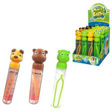 Imagem de Lançador de Bolhas De Sabão Tubo Sortido Mania Dm Toys