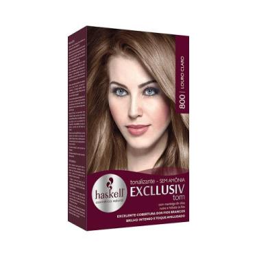 Imagem de Tonalizante Haskell Excllusiv Tom 800 Louro Claro
