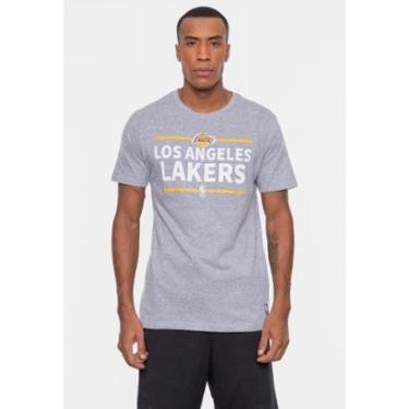 Imagem de Camiseta NBA Mouline Los Angeles Lakers Masculino-Masculino