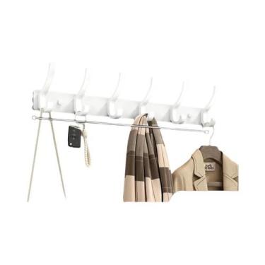 Imagem de Suporte De Toalhas De Alumínio Montado Na Parede, Cabideiro Para Porta