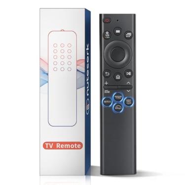 Imagem de Controle remoto de substituição para Smart TVs Samsung – Pronto para usar, controle remoto universal compatível com TVs Samsung Frame Curved QLED Crystal UHD