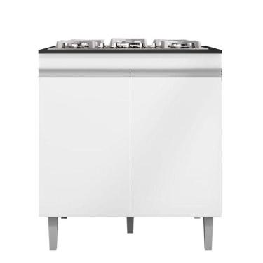 Imagem de Balcão Cooktop Andréia Branco - Ajl