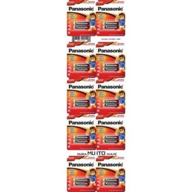 Imagem de Pilha Alcalina 1,5v Aaa Lr03 (c/20 Pilhas) Panasonic - Bli / 20