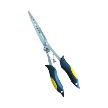 Imagem de Alicate De Pesca Em Aço Inoxidável Com Bico Longo, Removedor De Anéis 