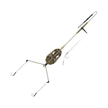 Imagem de Rigs De Pesca De Carpa Pré-Atados Com 3 Anzóis E Cores Mistas Camo, Co