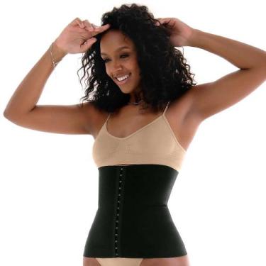 Imagem de Cinta Modeladora sem Costura Preto Zee Rucci, P