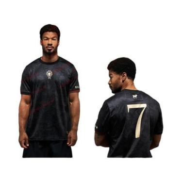 Imagem de Camisa De Futebol Masculina Portugal Secagem Rápida Manga Curta 25-26 