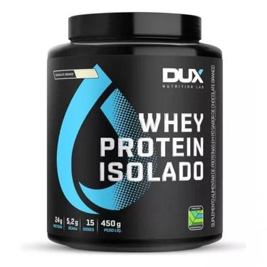 Imagem de Whey Protein Dux Nutrition Isolado Pote 450g Chocolate Branco