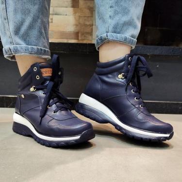Imagem de Tênis Bota Paine - Firezzi, Azul, 37