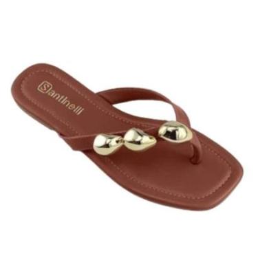Imagem de Rasteira Santinelli Casual - Feminino-Feminino