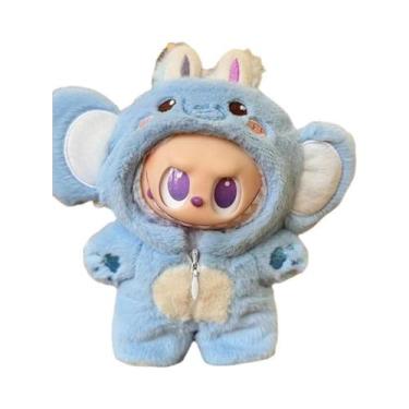 Imagem de Conjunto De Roupas De Gato Fofo Para Bonecas Labubu De 17cm, Acessório