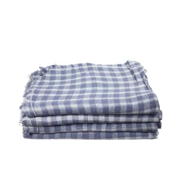 Imagem de Pano de Chão Xadrez Caebi 45x65cm Extra Absorção - Pacote com 6 Unidades