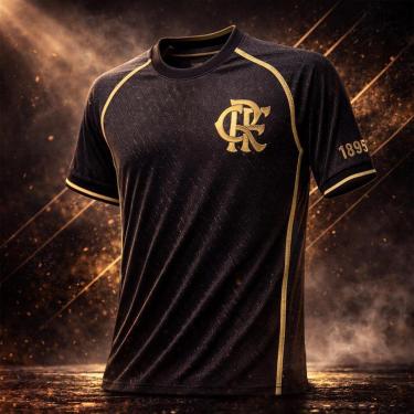 Imagem de Camisa Flamengo Street 1895 Preta Masculina-Masculino