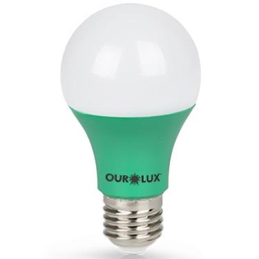 Imagem de Lâmpada Superled Ouro 60 Colors 7 Watts Verde Bivolt 05454 Ourolux Superled Ouro 60 Colors 7w Ve