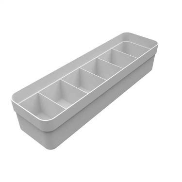 Imagem de Caixa Organizadora de Gaveta Martiplast Colmeia Logic P de Plástico Branco Multiuso 35x...