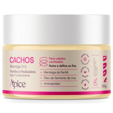 Imagem de Manteiga 2x1 Nutritiva e Finalizadora Apice Cachos Essence 260g