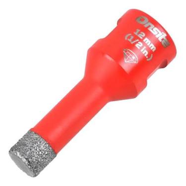 Imagem de Serra Copo Diamantada Para Esmerilhadeira 12mm (745327) - Onsite