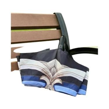 Imagem de Guarda-chuva Automático Preto À Prova De Vento E Bloqueador De UV Gens