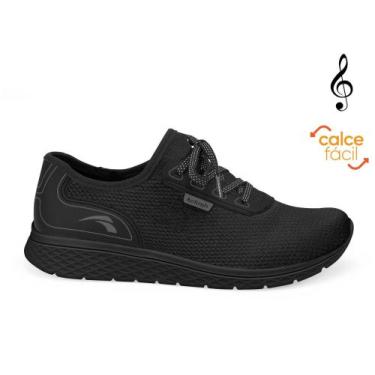 Imagem de Tênis Adulto Feminino Kolosh 4064, Preto, 36