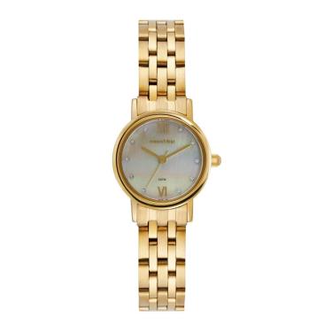 Imagem de Relogio Mondaine Feminino Ref: 99848lpmvde1 Social Dourado