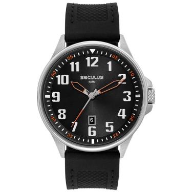 Imagem de Relógio Seculus Masculino Ref: 44326g0svnu1 Esportivo Prateado