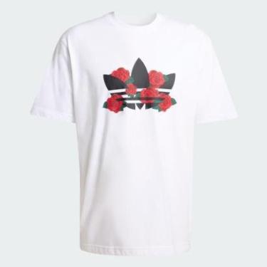 Imagem de Camiseta Trefoil Series Roses Adidas Masculino-Masculino