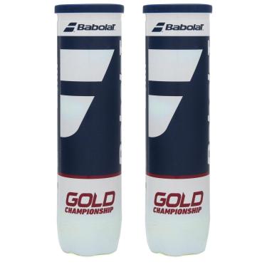 Imagem de Bola de Tênis Babolat Gold Championship Pack com 2 Tubos-Unissex