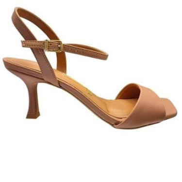 Imagem de Sandália Feminina Salto Fino Pelica Vizzano-Feminino