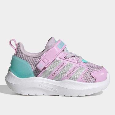 Imagem de Tênis Infantil Adidas Lightorama, Rosa claro, 25