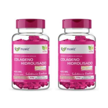 Imagem de kit 2 Colágeno Verisol  120 Cápsulas / 420mg  Muwiz