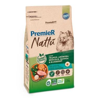 Imagem de Ração Premier Nattú Frango/Abóbora/Brócolis, Cães Peq 1Kg