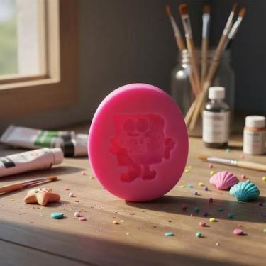 Imagem de Molde De Silicone Personagem Bob Mar Esponja - Mix Variedades