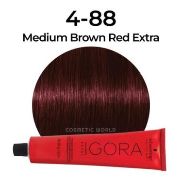 Imagem de Igora Royal - Castanhos - 60g - Schwarzkopf Professional, 4-88 - Casta