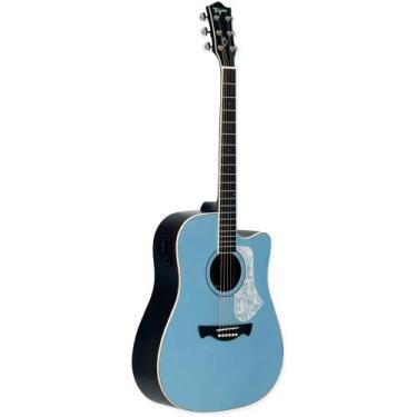Imagem de Violão Eletroacústico Tagima Andes LPBS Lake Placid Blue Satin