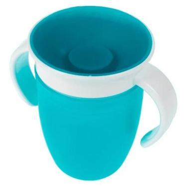 Imagem de Copo Infantil Baby Com Alça 210ml Antivazamento Bebê Treinamento Alime