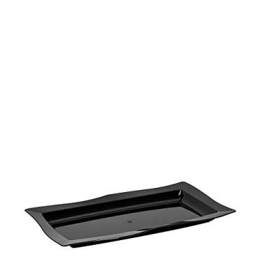 Imagem de Saladeira Moove Rasa Vemplast G 3 Litros Linha Profissional Cook em Policarbonato - Preto