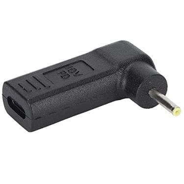 Imagem de Tipo-C para adaptador DC, adaptador de conector de alimentação DC leve, portátil para viagens para escritório para estudo para laptops