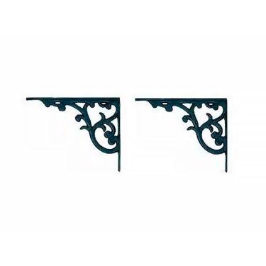 Imagem de Kit 02 Cantoneiras N05 Em Ferro Fundido - Cor Preto em Hera